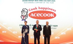 Acecook Việt Nam được vinh danh Top 50 doanh nghiệp ph&#225;t triển bền vững ti&#234;u biểu 2025