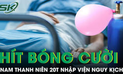 H&#237;t hơn 50 quả b&#243;ng cười mỗi lần, thanh ni&#234;n 20 tuổi nhập viện nguy kịch