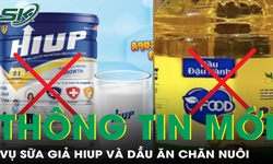 Th&#244;ng tin mới nhất vụ sữa giả Hiup v&#224; dầu ăn chăn nu&#244;i d&#249;ng cho người