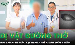 Tưởng mắc bệnh h&#244; hấp m&#227;n t&#237;nh, kh&#244;ng ngờ ph&#225;t hiện hạt hồng xi&#234;m kẹt trong phế quản