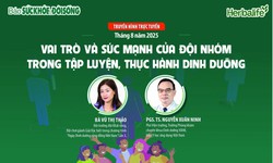 Đang Truyền h&#236;nh trực tuyến: Vai tr&#242; v&#224; sức mạnh của đội nh&#243;m trong tập luyện, thực h&#224;nh dinh dưỡng