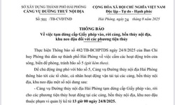 Hải Ph&#242;ng tạm dừng cấp giấy ph&#233;p phương tiện thủy ph&#242;ng, tr&#225;nh b&#227;o số 5