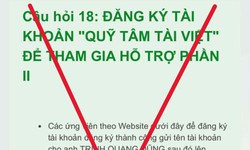 Mạo danh ng&#226;n h&#224;ng lớn để tuyển dụng dự &#225;n an sinh x&#227; hội