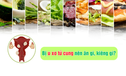 Bị u xơ tử cung n&#234;n ăn g&#236;, ki&#234;ng g&#236;?