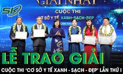 To&#224;n cảnh Lễ trao giải Cuộc thi “Cơ sở y tế Xanh - Sạch - Đẹp” lần thứ I