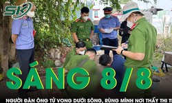 S&#225;ng 8/8: T&#225; hỏa ph&#225;t hiện người đ&#224;n &#244;ng tử vong dưới s&#244;ng, r&#249;ng m&#236;nh vị tr&#237; t&#236;m thấy thi thể