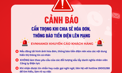 Nguy cơ lừa đảo khi chia sẻ hóa đơn tiền điện lên mạng xã hội