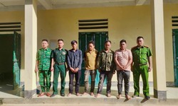 Tuần tra biên giới, phát hiện 4 đối tượng nhập cảnh trái phép