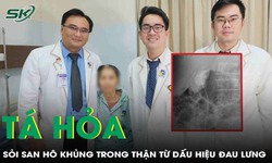 Đau lưng &#226;m ỉ, cụ b&#224; 71 tuổi t&#225; hỏa v&#236; sỏi san h&#244; khủng trong thận