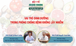 Toạ đ&#224;m trực tuyến: Vai tr&#242; dinh dưỡng trong ph&#242;ng chống bệnh kh&#244;ng l&#226;y nhiễm