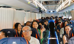 Người d&#226;n Hải Ph&#242;ng n&#244; nức l&#234;n xe miễn ph&#237; tham quan Triển l&#227;m A80