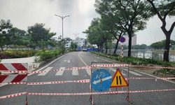 TP Hồ Chí Minh: Tìm nguyên nhân đường bờ kênh Tàu Hủ bị sụt lún, sạt lở