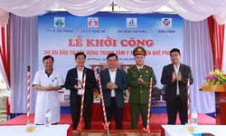 Khởi công Trung tâm Y tế Quế Phong – điểm tựa chăm sóc sức khỏe nơi vùng biên