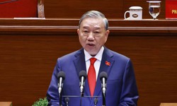 Tổng Bí thư Tô Lâm cùng 2 Lãnh đạo chủ chốt và 7 Uỷ viên Bộ Chính trị tái cử Ban Chấp hành Trung ương Đảng khóa XIV