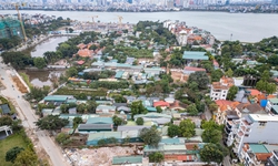 Đường trung tâm phường Tây Hồ kết nối Nhà hát Ngọc Trai sau 1 năm thi công