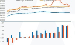 Tỷ giá tự do nhích tăng do áp lực từ giá vàng