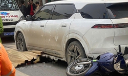 Hà Nội: Ô tô đi lùi trên phố Khâm Thiên gây tai nạn nghiêm trọng