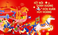 Hội chợ Mùa Xuân 2026: Hình thành không gian trưng bày với 8 phân khu đặc sắc