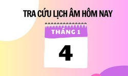 Lịch âm 4/1 - Âm lịch hôm nay 4/1 - Lịch vạn niên ngày 4/1/2026