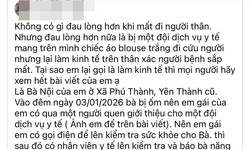 Xôn xao câu chuyện thu hơn 11 triệu đồng trong vài giờ chăm sóc người bệnh tại nhà