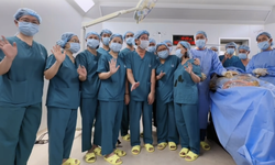 Thêm 1 bào thai mắc dị tật tim hiếm gặp ở TPHCM được thông tim thành công