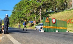 Lâm Đồng tạm đóng đèo Prenn 6 ngày để khắc phục sạt lở