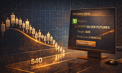 Kỳ vọng giá bạc giảm xuống 40 USD do TDS bán khống