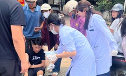 Mưa lớn tăng nguy cơ tai nạn: Long Châu sẵn sàng hỗ trợ sơ cấp cứu