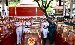 Ngày 14-15/10, truyền hình trực tiếp lễ truy điệu, an táng hài cốt liệt sĩ