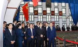 Chủ tịch Quốc hội Trần Thanh Mẫn thăm di tích lịch sử cách mạng tại tỉnh Thiểm Tây của Trung Quốc