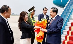 Chủ tịch Quốc hội Trần Thanh Mẫn về đến Hà Nội, kết thúc tốt đẹp chuyến thăm chính thức Trung Quốc