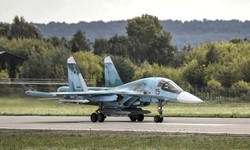 6 tiêm kích Su-34 Nga phơi mình 'chào đón' tên lửa Neptune Ukraine