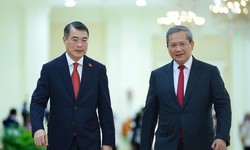 Thủ tướng Lê Minh Hưng hội đàm với Thủ tướng Campuchia Hun Manet 