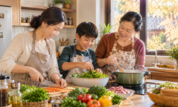 3 lợi ích thiết thực cho sức khỏe khi tự nấu ăn tại nhà