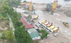 Khởi tố Trưởng trạm bê tông thuộc Công ty CP Việt Trung vì chỉ đạo đổ chất thải ra mương nước