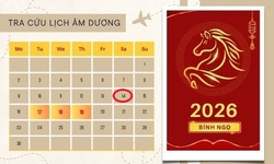 Lịch âm 14/2 - Âm lịch hôm nay 14/2 - Lịch vạn niên ngày 14/2/2026