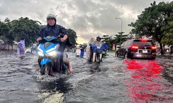 Cảnh báo triều cường cao đến 4m ở Nam Bộ chiều tối mùng 4 Tết