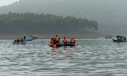 Đã tìm thấy 6 người mất tích trong vụ lật tàu ở hồ Thác Bà