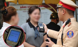 Hà Nội: Uống rượu đầu xuân, nhiều tài xế bị xử phạt nồng độ cồn ngày trở lại làm việc