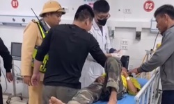 Dùng xe chuyên dụng dẫn đường, CSGT giúp người bệnh vượt cửa tử