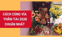 Cúng vía Thần tài 2026 sao cho đúng và những lưu ý để phát tài lộc quanh năm