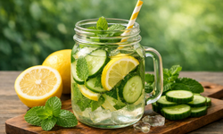 Công thức nước uống buổi sáng thải độc cơ thể và kiểm soát cân nặng