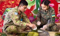 Tết Việt giữa 'chảo lửa' Abyei