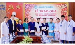 Tết ấm nghĩa tình - Lan tỏa giá trị nhân văn từ Bệnh viện Phổi Nghệ An