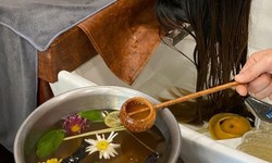 Phục hồi tóc hư tổn do uốn, sấy nhiều