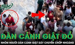 Clip nhóm người dàn cảnh giật dây chuyền trong chưa đầy 2 giây, nạn nhân chỉ biết ngơ ngác