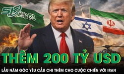 Bộ Chiến tranh Mỹ yêu cầu chi thêm hơn 200 tỷ USD cho cuộc chiến với Iran