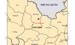 Xảy ra động đất 2.5 độ ở Lai Châu