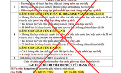 Rao bán tài liệu 'dỏm' ôn thi viên chức giáo dục tại Quảng Trị