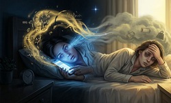 Ánh sáng xanh của điện thoại không chỉ gây mất ngủ mà còn ảnh hưởng đến sức khoẻ như thế nào?